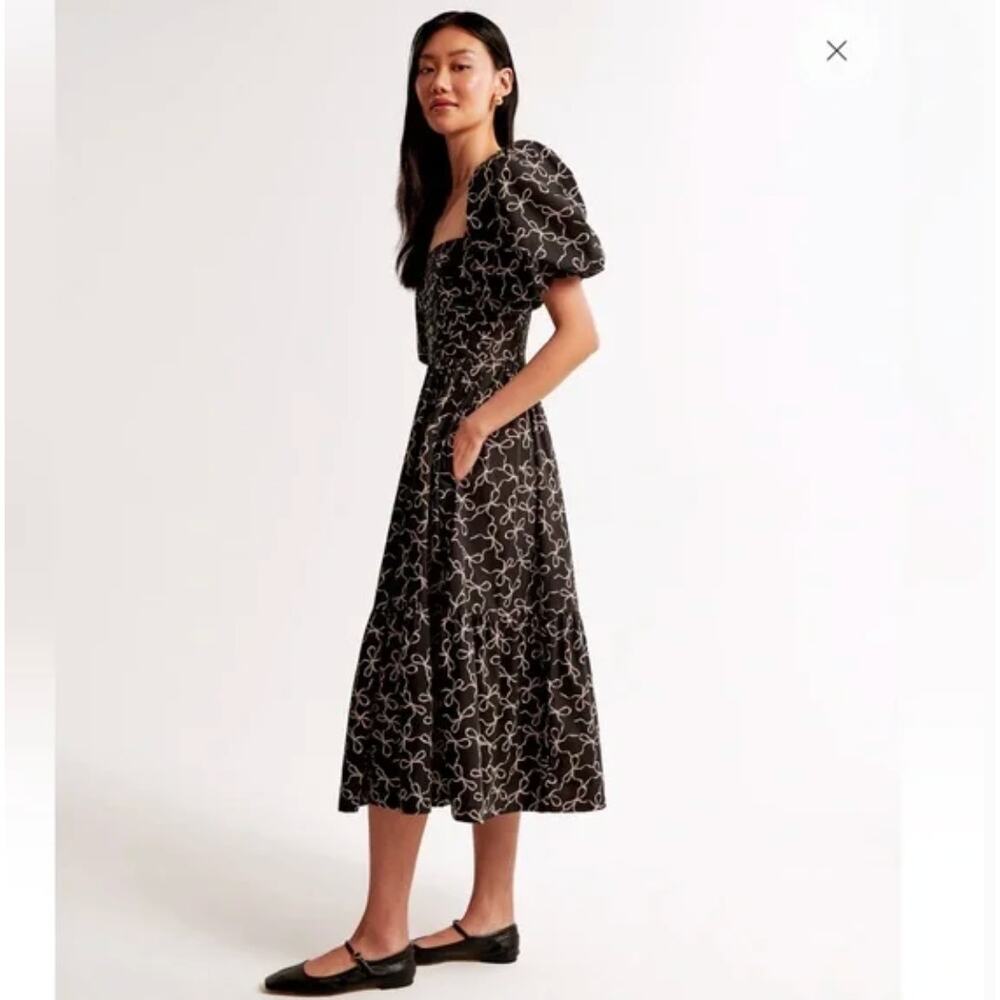 Abercrombie & Fitch Emerson Poplin Dress Size XL - Picture 3 of 14